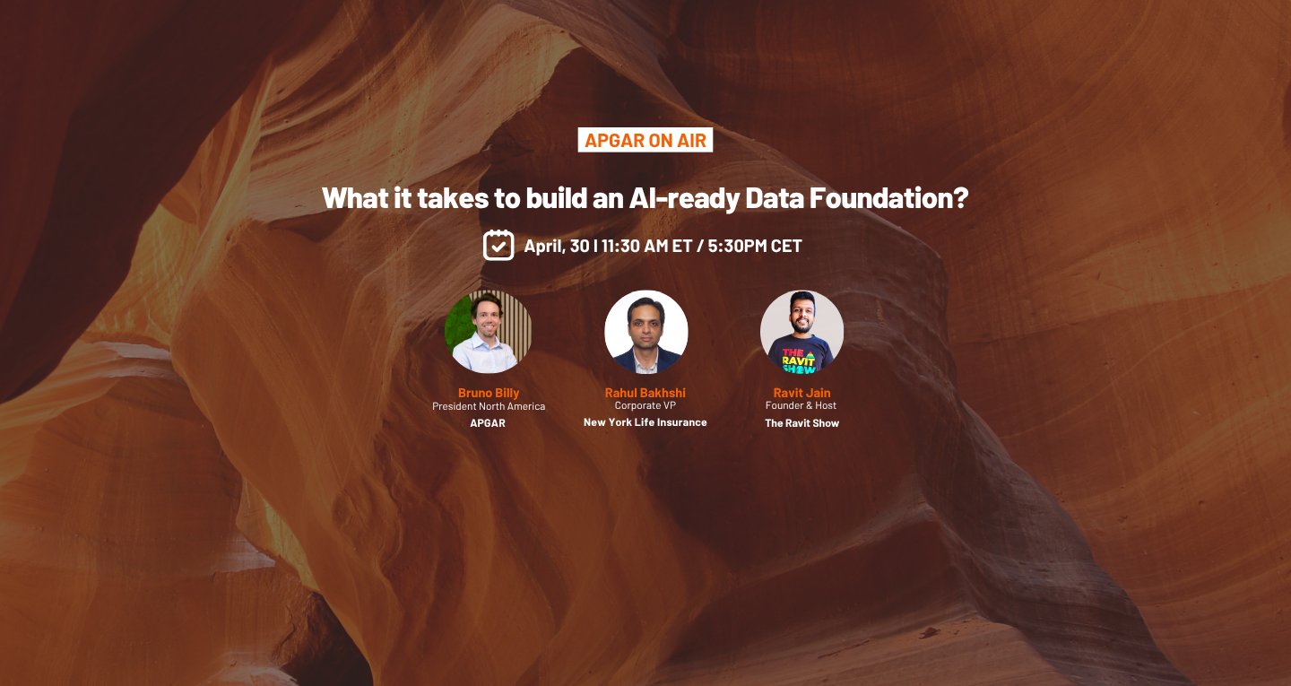 Hero-webinar-apgar on air What it takes to build an AI-ready Data Foundation