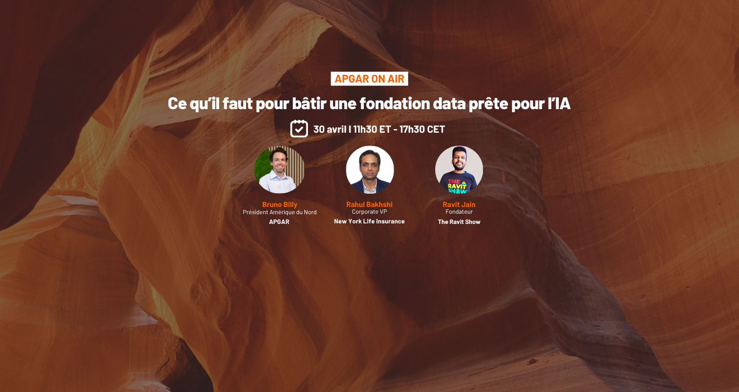 Hero HP FR -webinar-apgar on air What it takes to build an AI-ready Data Foundation