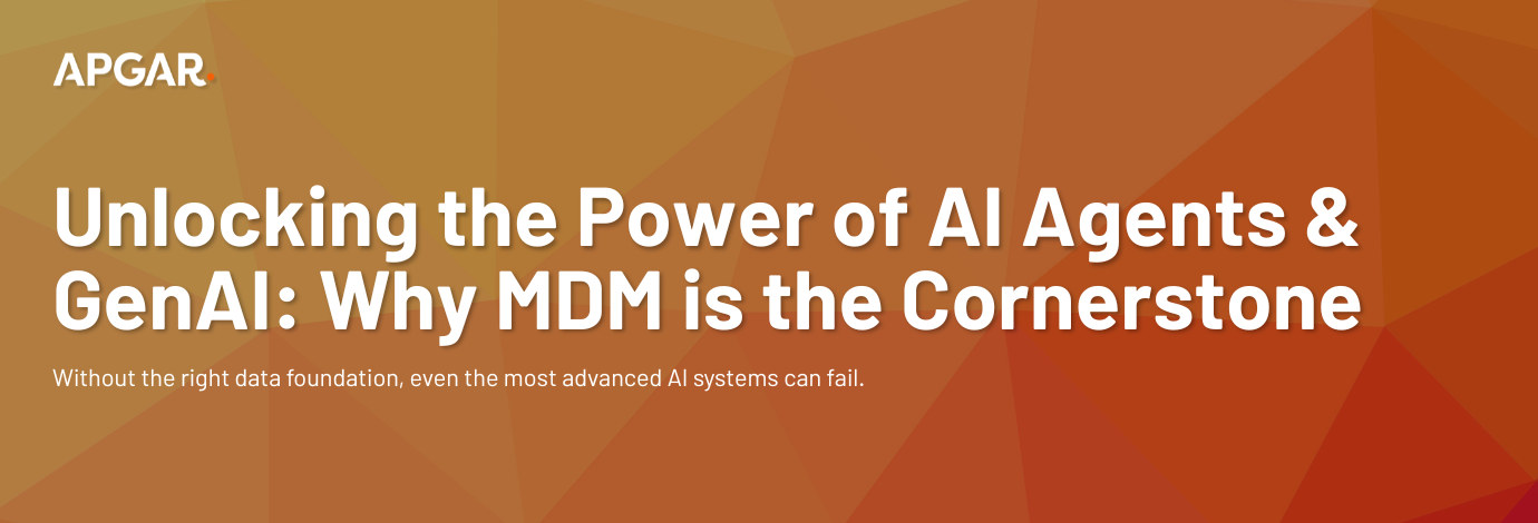 Unlocking the Power of AI Agents and GenAI: Why MDM is the Cornerstone