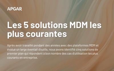 Les 5 solutions leaders de Master Data Management