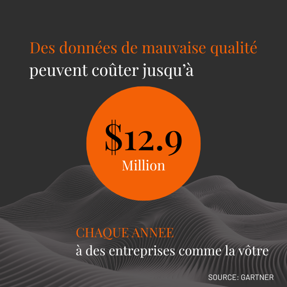Les données de mauvaise qualité vous coûtent